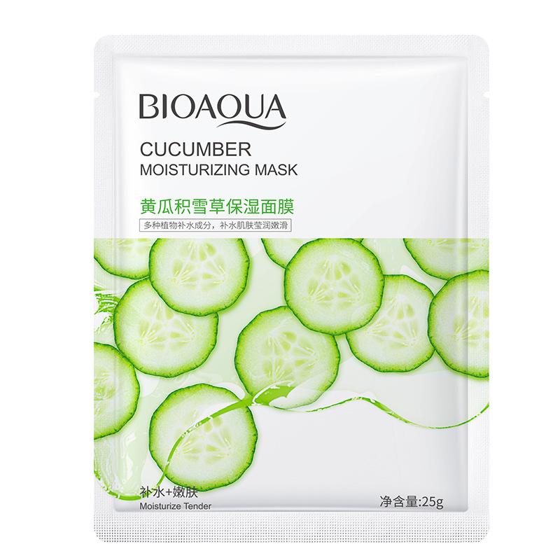 Bioaqua Cucumber Moisturizing Face Sheet Mask Improving Dryness Mask