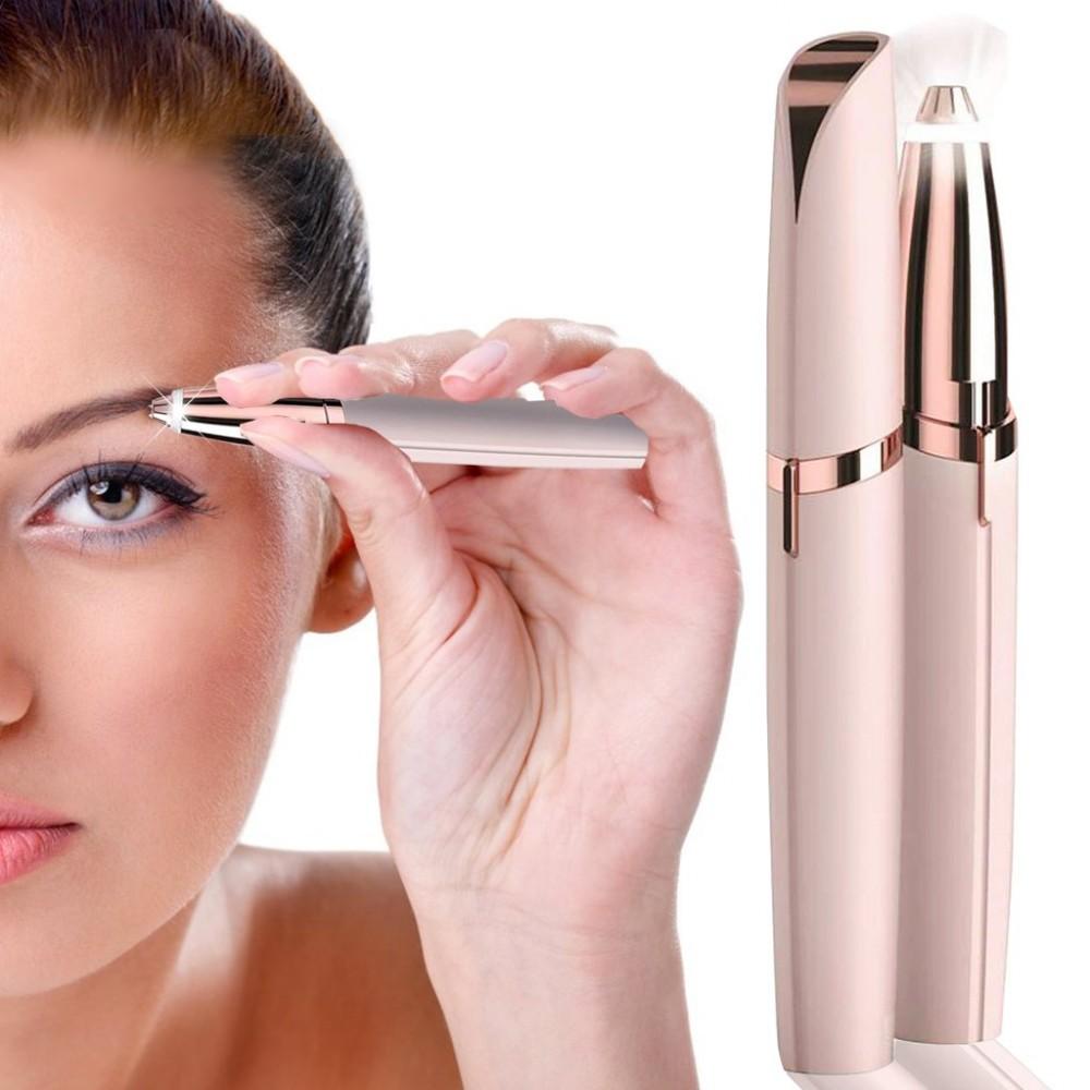 New Flawless Eyebrow Hair Remover Pen- Cell Operated