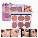 Miss Rose 6 Color Miss Rose Blush Palette
