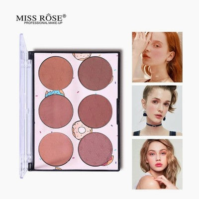 Miss Rose 6 Color Miss Rose Blush Palette