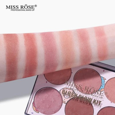 Miss Rose 6 Color Miss Rose Blush Palette