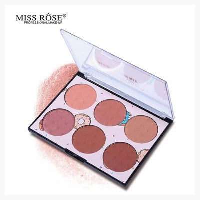 Miss Rose 6 Color Miss Rose Blush Palette