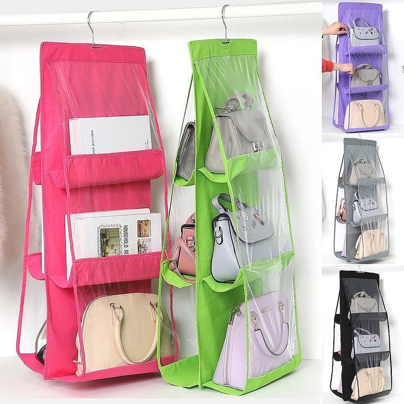 6 Pocket Handbag & Clothes Organizer Best Quality