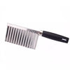 Stainless Steel Wavy Knife, Multi functional Potato Knife, Potato Slicer