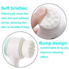 Jade Roller With Double Sided Cleansing Facial Brush Set