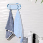 Bathroom Bath Ball Slipper Rack Multifunctional Free Punch Wall Hanging Rack Towel Holder Kitchen Grocery Holders