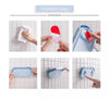 Bathroom Bath Ball Slipper Rack Multifunctional Free Punch Wall Hanging Rack Towel Holder Kitchen Grocery Holders