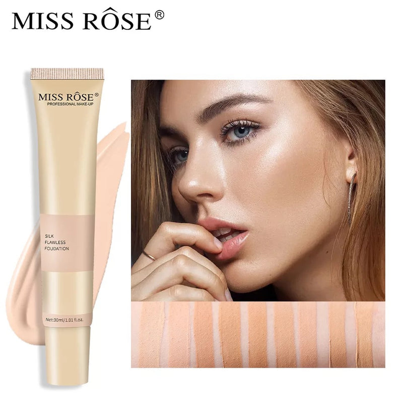MISS ROSE Full Coverage Matte Foundation – Miss Rose Com Pk