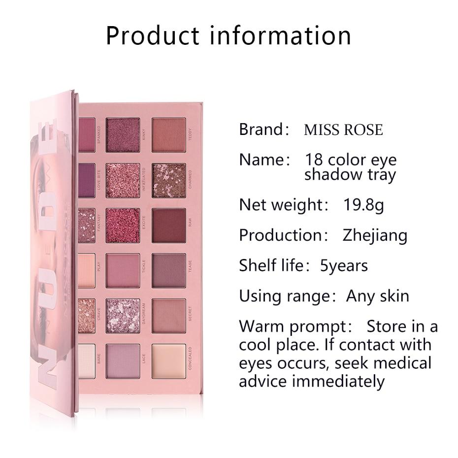 Miss Rose Nude Eyeshadow Palette