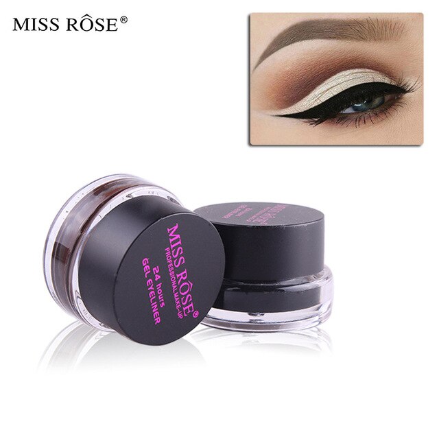 Miss Rose 2 Color Gel Kajal & eyeliner