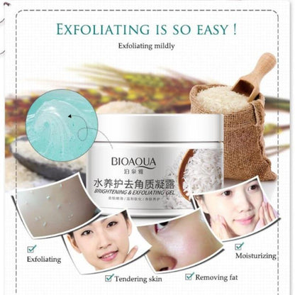 Bioaqua Rice Exfoliating Gel Body Cream