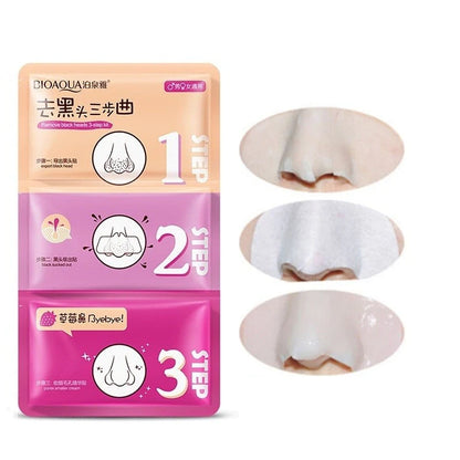 Bioaqua 3 Step Remove Blackhead Face Mask