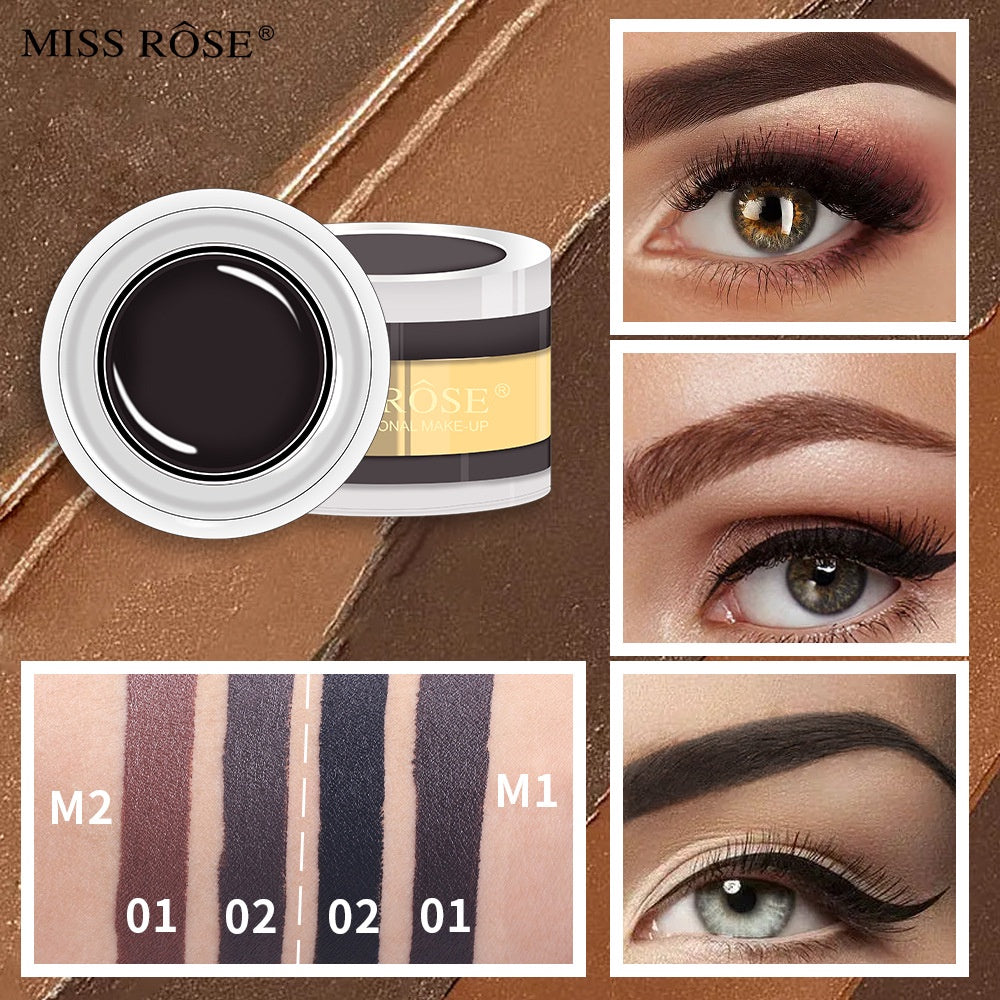 Miss Rose 2 in 1 Gel Liner + Kajal