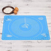 Silicone Flour kneading Mat Bread Mat With Measuring Marks