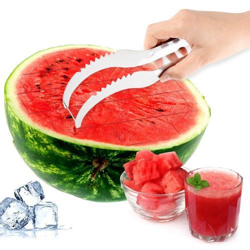 Watermelon Slicer Knife Cutter Stainless Steel